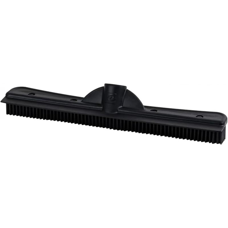 Original Pet Hair Rubber Broom with Squeegee, with 58 "Telescopic Handle for Carpet, Tile and Hardwood
