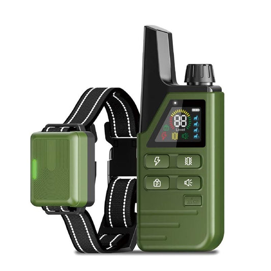 Dog Shock Collar 1 , 2 Dogs (10-120Lbs) - 4500FT Dog Training Collar with Remote IPX7 Waterproof Electric Collar with 3 Training Modes, Security Lock, Rechargeable E-Collar for All Breeds, Sizes