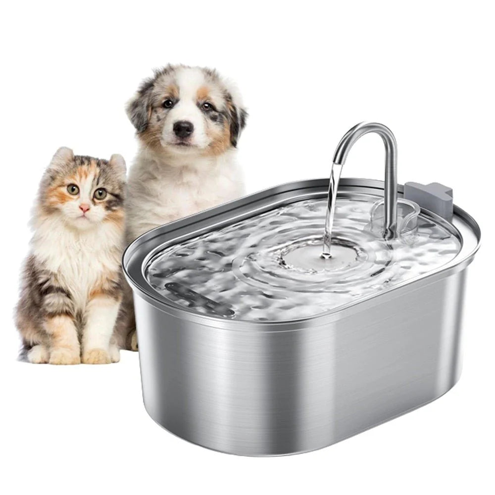 3.2L Stainless Steel Auto Smart Motion Sensor Cat Dog Water Dispenser
