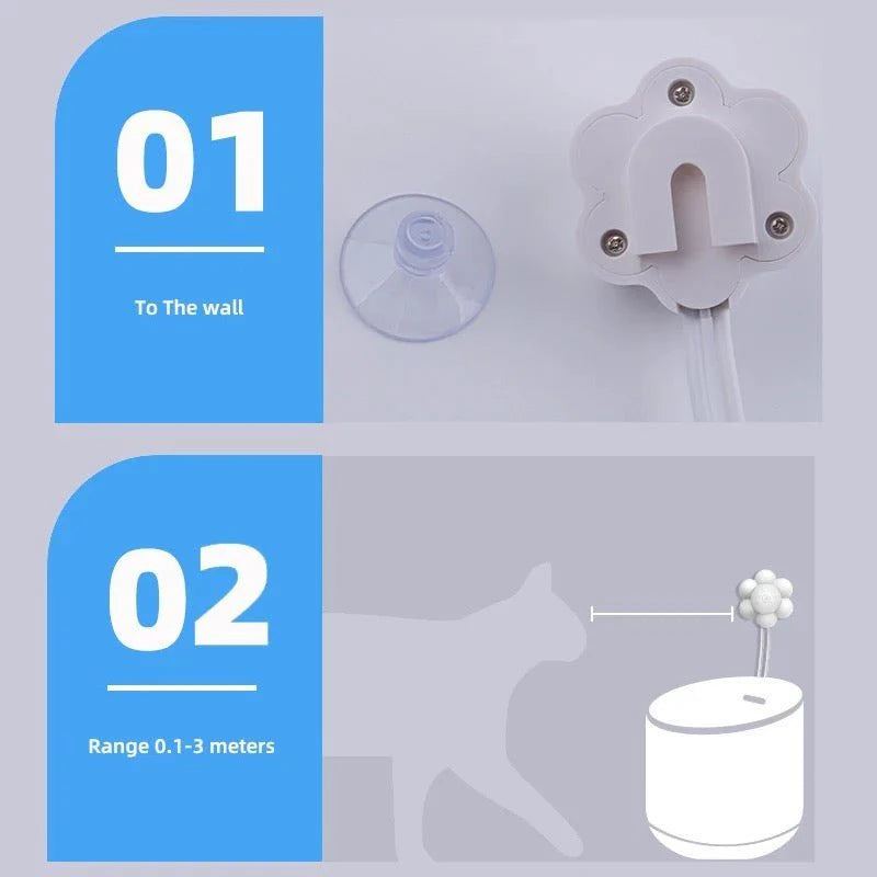 3.2L Stainless Steel Auto Smart Motion Sensor Cat Dog Water Dispenser