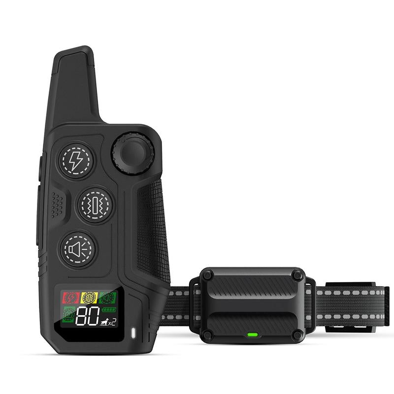 Dog Shock Collar 1 , 2 Dogs (10-120Lbs) - 4500FT Dog Training Collar with Remote IPX7 Waterproof Electric Collar with 3 Training Modes, Security Lock, Rechargeable E-Collar for All Breeds, Sizes