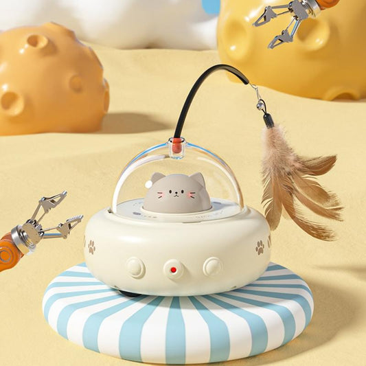 3-In-1 Pets CAT Intelligent Teasing Toys - Ideal for Fun and Engagement in Pets, Includes Various Interactive Toys for Indoor Cat&Dogs Automatic