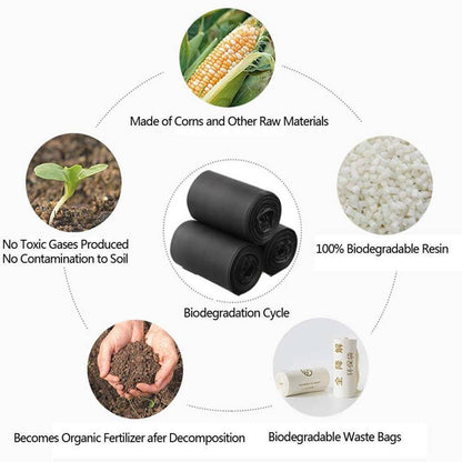 1000 Dog Poop Bags Large Doggy Biodegradable Pet Poo Waste Bags Heavy Duty Bag