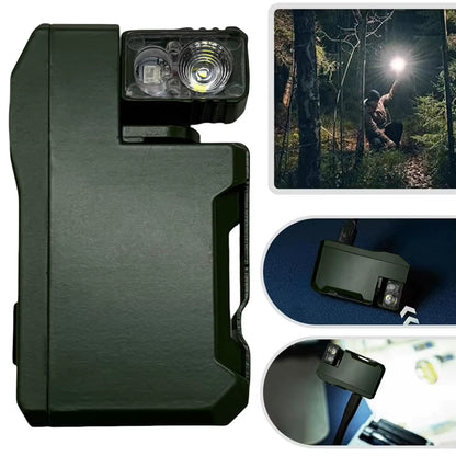 G5 Mini EDC Flashlight 400Lumens Rechargeable Portable Pocket Flashlight Torch 180° Rotating Head for Outdoor Hiking Emergency