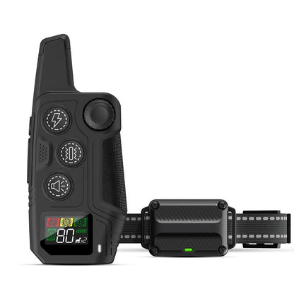 Dog Shock Collar 1 , 2 Dogs (10-120Lbs) - 4500FT Dog Training Collar with Remote IPX7 Waterproof Electric Collar with 3 Training Modes, Security Lock, Rechargeable E-Collar for All Breeds, Sizes