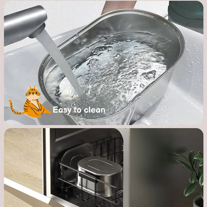 3.2L Stainless Steel Auto Smart Motion Sensor Cat Dog Water Dispenser